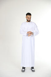 ARAB ATTIRE PREMIUM EMIRATI THOBES - WHITE
